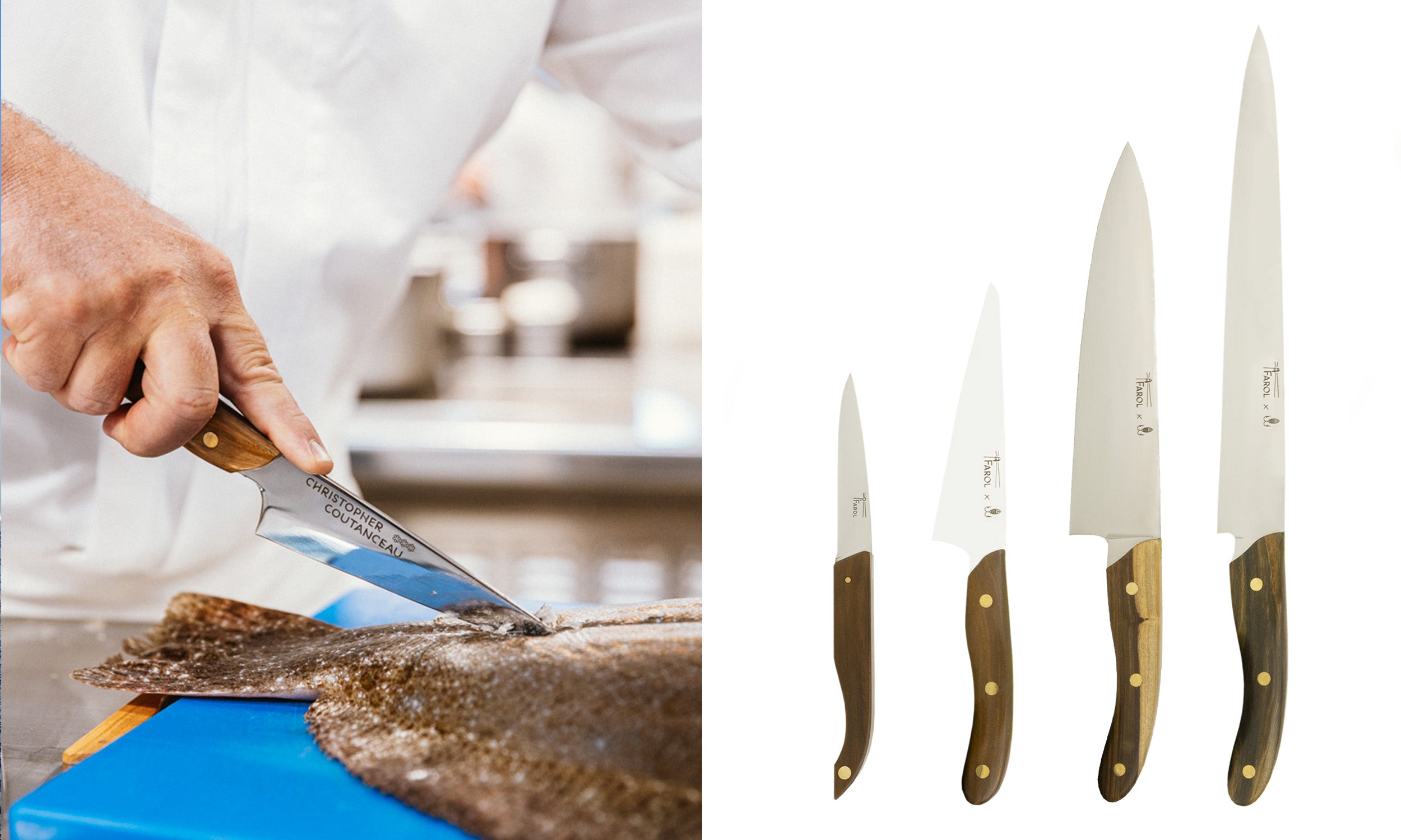 Couteau de cuisine marine