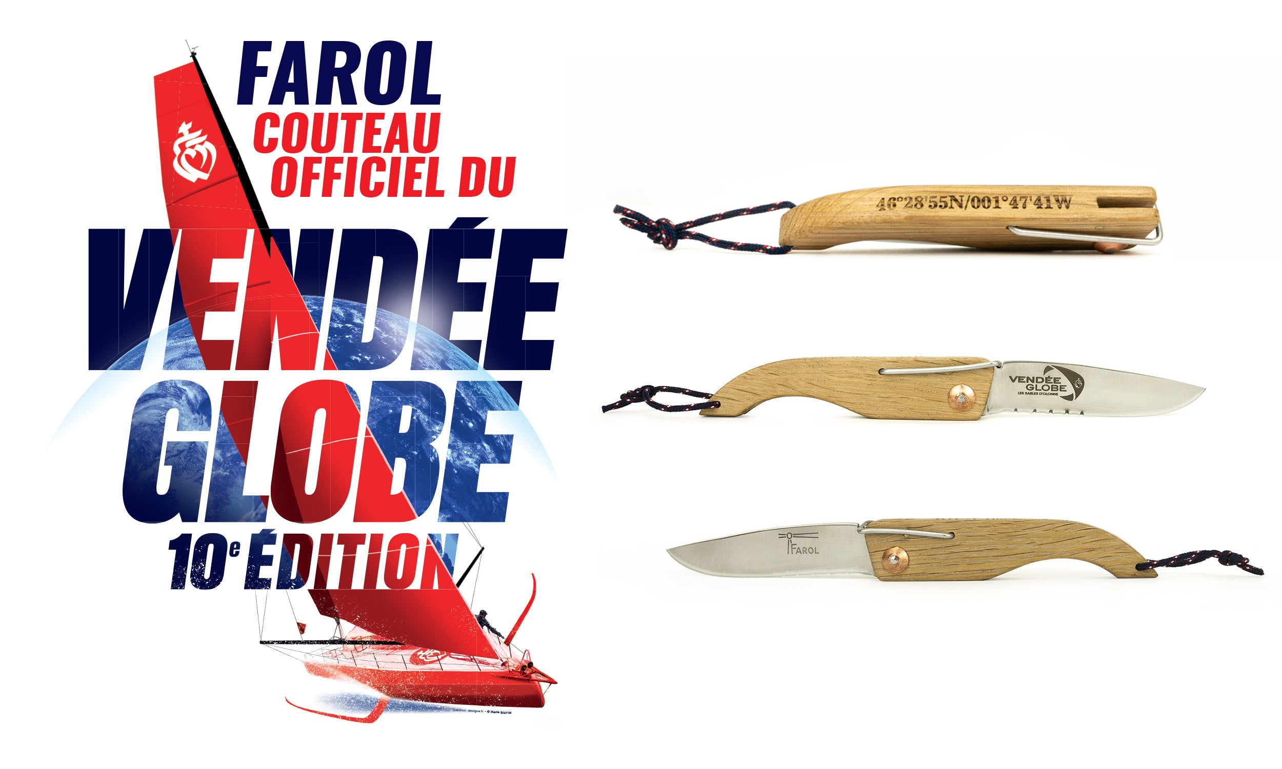Couteau officiel Vendée Globe