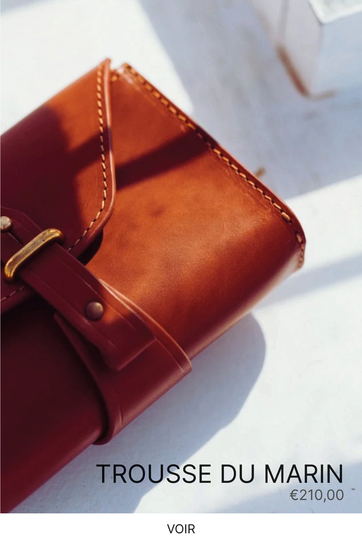 La trousse du Marin - Maroquinerie par Farol à La Rochelle